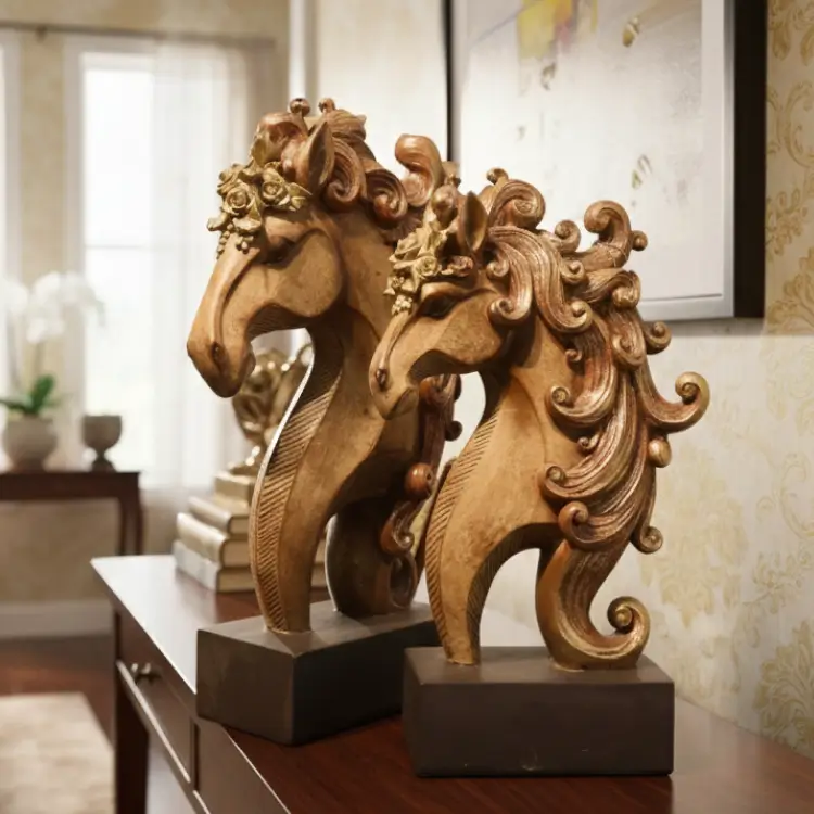 Lovely Horses Statues