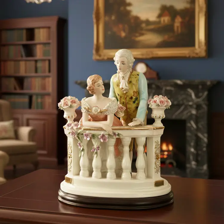 Elegant Couple Statue