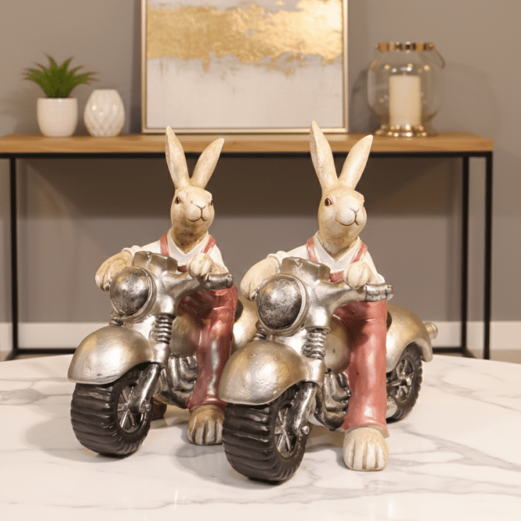 Duo Rabbit Decor