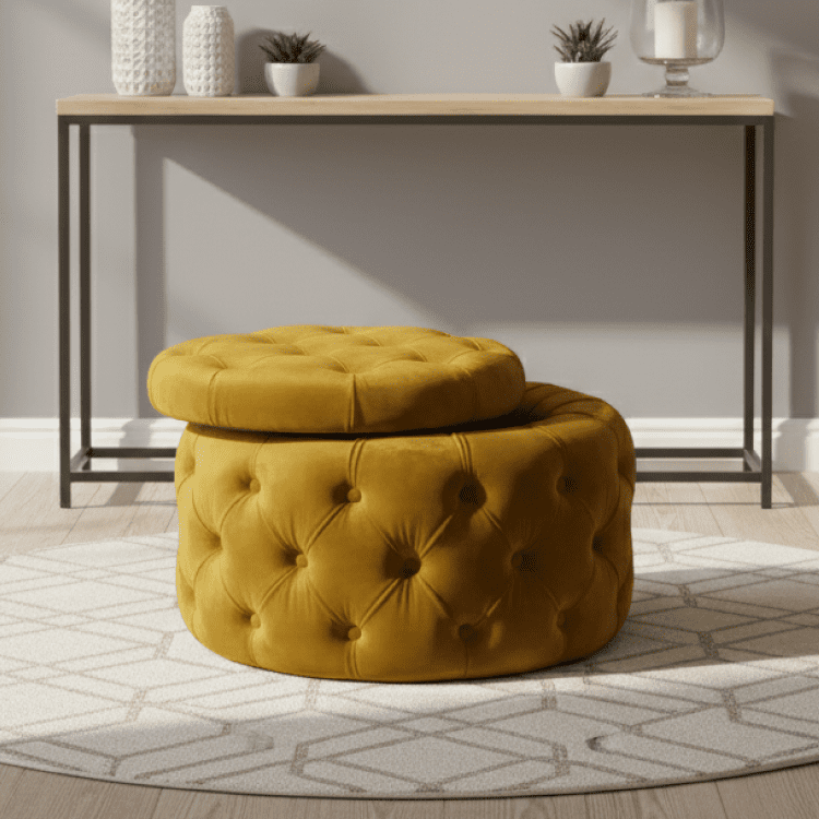 Golden Nest Stool