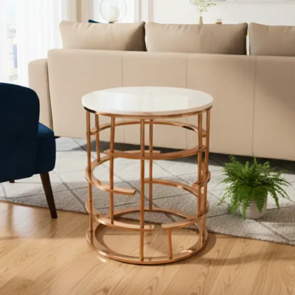 Luxor gold cage Table