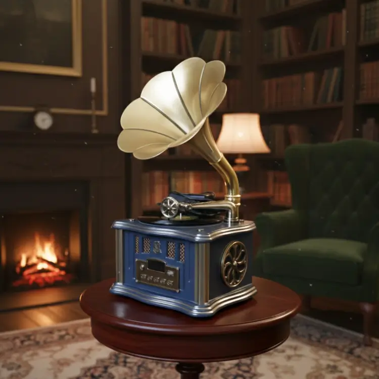 Golden echo gramophone